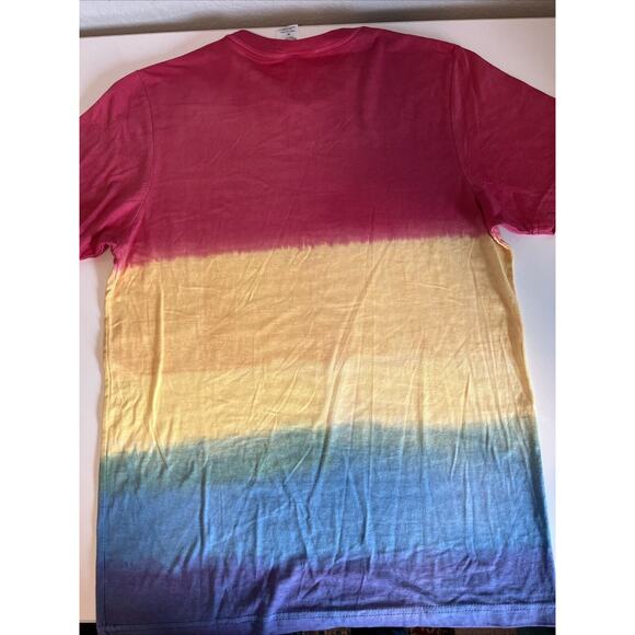 Ocean Beach San Diego Med T Shirt Rainbow Tie Dye Snowcone West Coast Clean! EUC - Picture 5 of 7